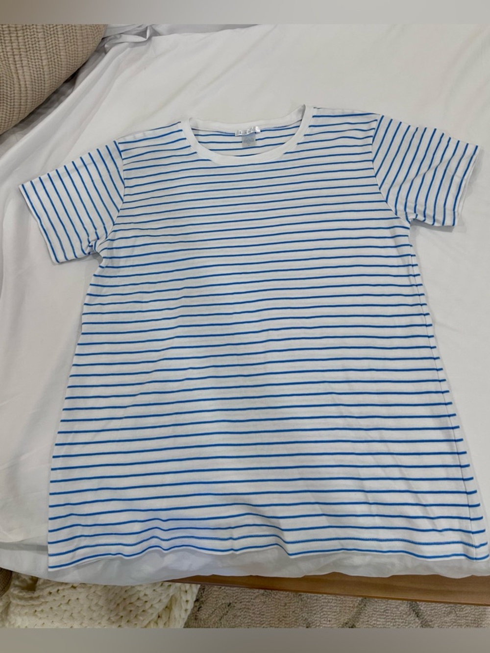 LAKE Pima Crew Short-Long set in Baltic Blue size Small - Picture 4 of 8
